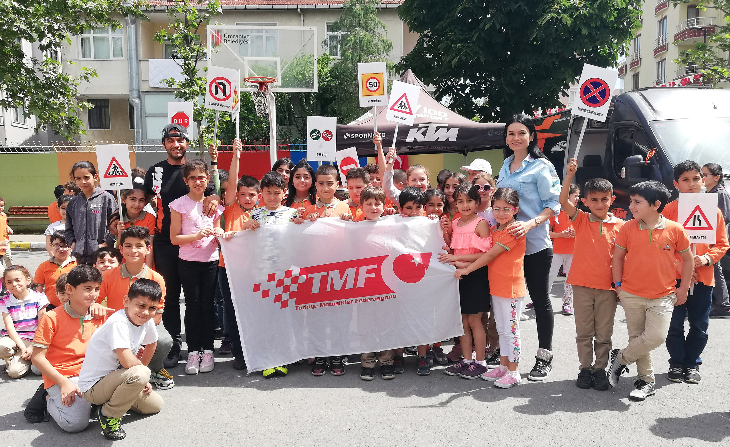 TMF’den Minik Adımlar Motosiklet ve Trafik Eğitimi Projesi